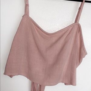 Cute shirt with open back